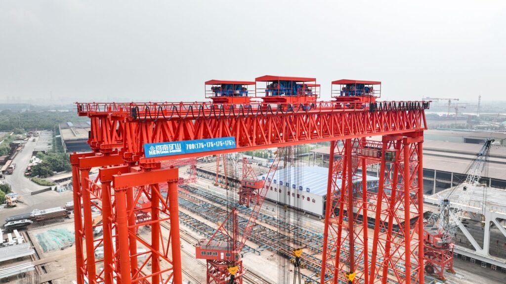 80-Ton Bridge Erecting Machine Exported to Ethiopia
