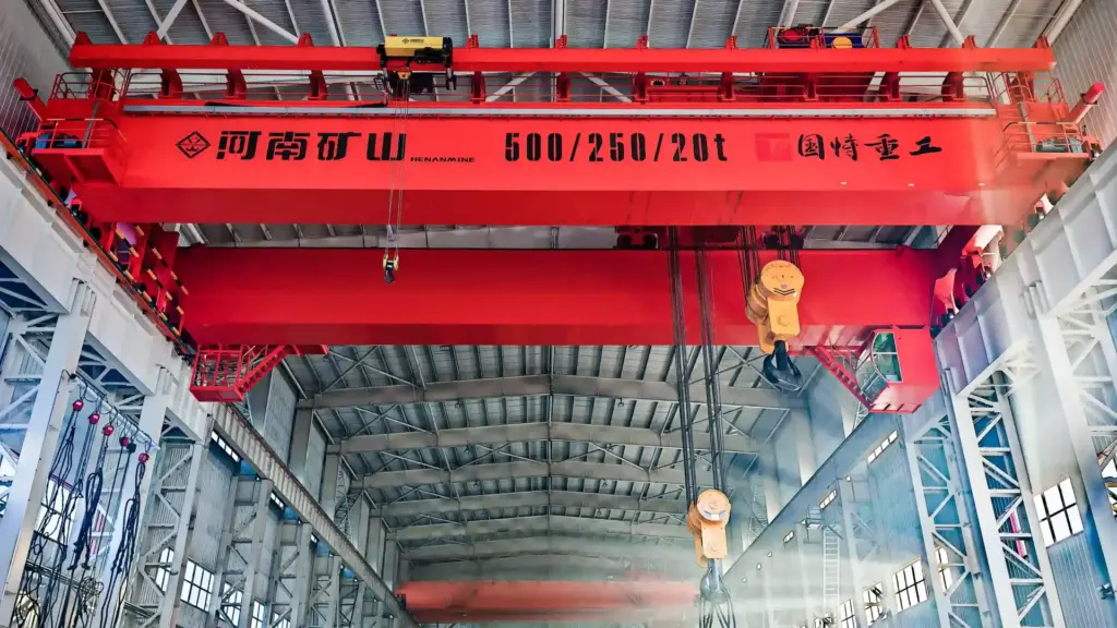 European double girder crane