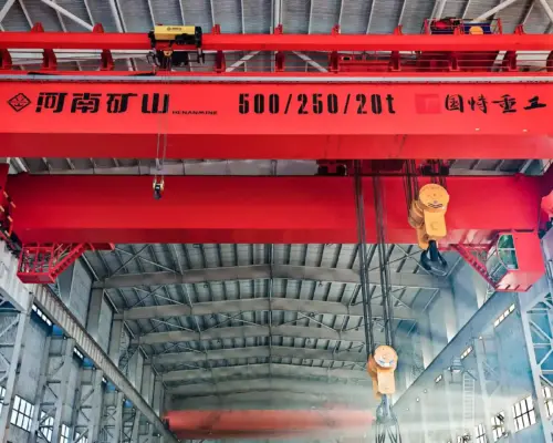 European double girder crane