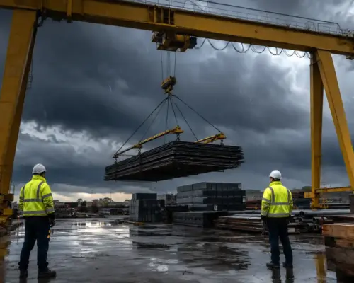 How to Prevent Wind and Storm Damages on Outdoor Gantry Cranes?