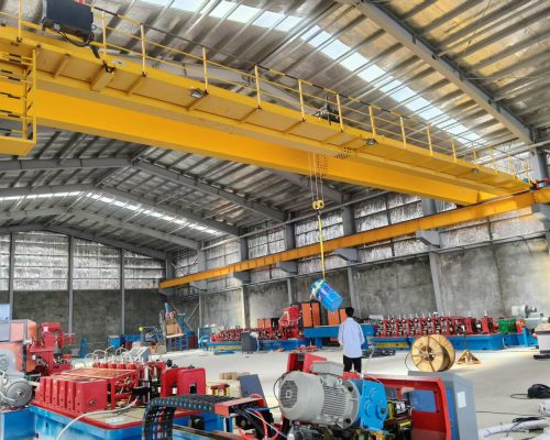 test of overhead crane